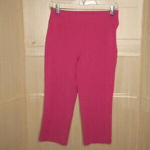 Boston Proper Womens Barbie Pink Capri Pants 2